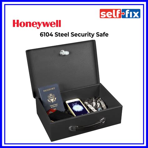 honeywell steel security box 6104|honeywell security box.